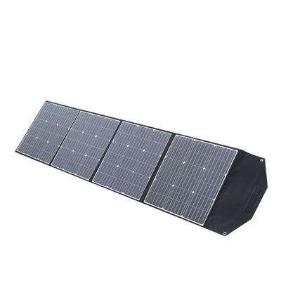 Pengisi daya portabel panel surya 200W lipat 5V USB Output Disesuaikan