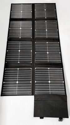 Portable Lipat 100W 18V Solar Panel Charger Tanah Mounting Untuk RV Camping