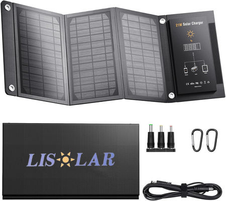 Tas Lipat Surya Ringan 21W Pengecas Surya Solusi Pengisian Surya Lipat