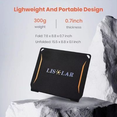 Outdoor Foldable 10W Solar Panel Charger Untuk Ponsel Power Bank