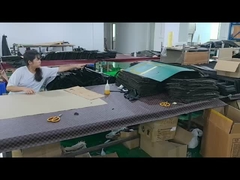 80W Portable Folding Solar Panel Handbag Untuk Pengisian Daya Luar Ruang yang Nyaman