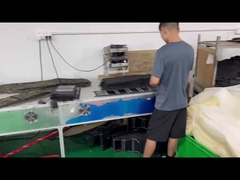 Tas Tangan Pengisi Daya Surya Lipat Dengan Port USB Buka Ukuran 3570*550*28mm