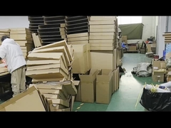 4 lipatan 36V 200W Backpacking Foldable Solar Charger Untuk Ponsel