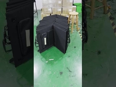 Pengecas Panel Surya Luar Ruang 21,6V Open Circuit Voltage Monocrystalline Cell untuk On-the-Go Power Supply